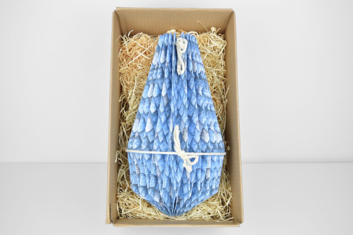 PAPERLAMP® "Drachen Schuppen" (Easy Installation) - Lampenschirm