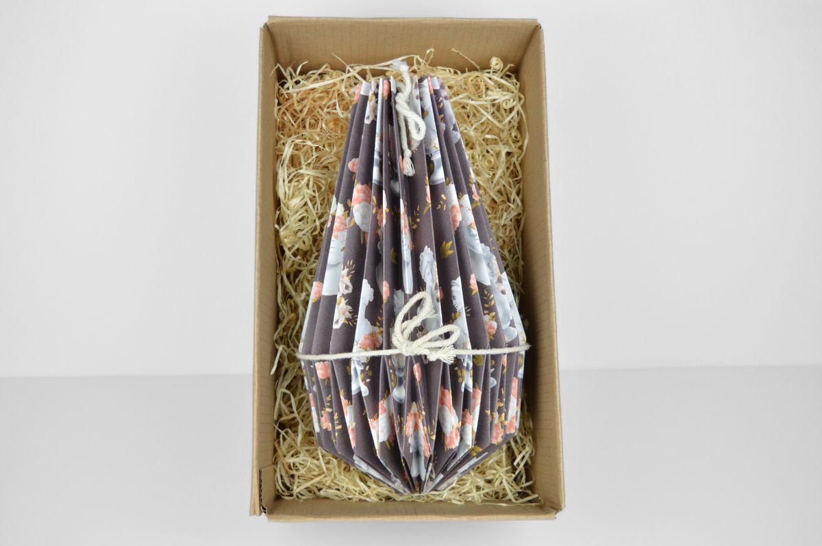 PAPERLAMP® "Statuen und Rosen" (Easy Installation) - Lampenschirm