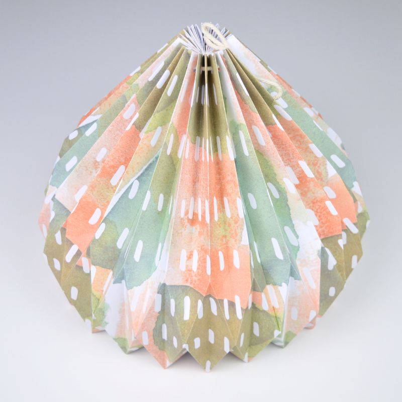 Lampenschirm - Paper Lamp "Gouache" (Easy Installation) - Side