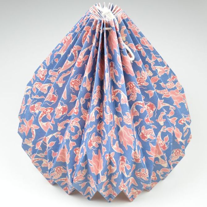 Lampenschirm - Paper Lamp "Koi" (Easy Installation) - Side