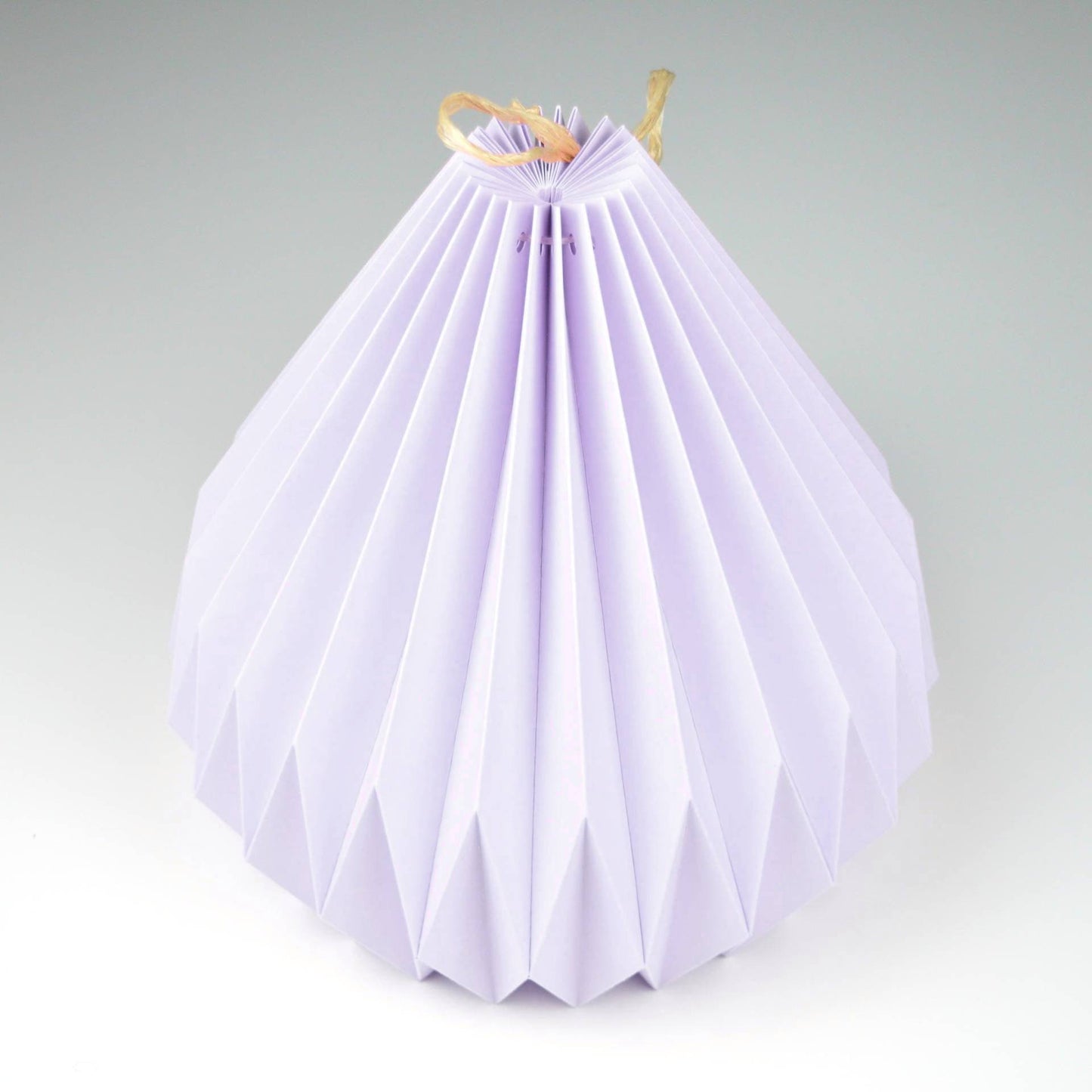 Lampenschirm - Paper Lamp “Lavender” (Easy Installation) - Side