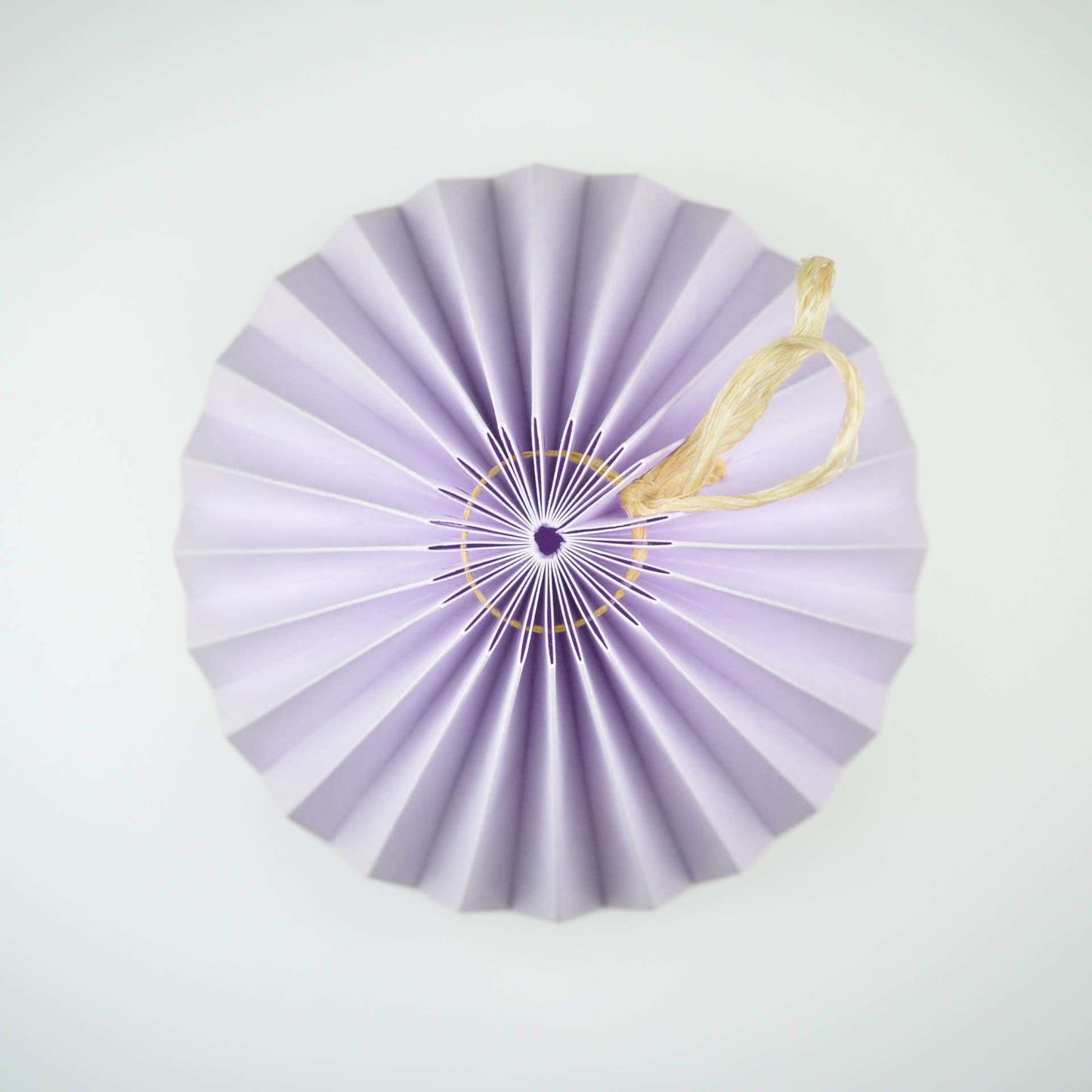 Lampenschirm - Paper Lamp “Lavender” (Easy Installation) - Top