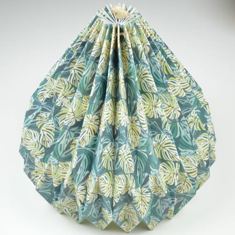 Lampenschirm - Paper Lamp "Philodendron" (Easy Installation) - Side