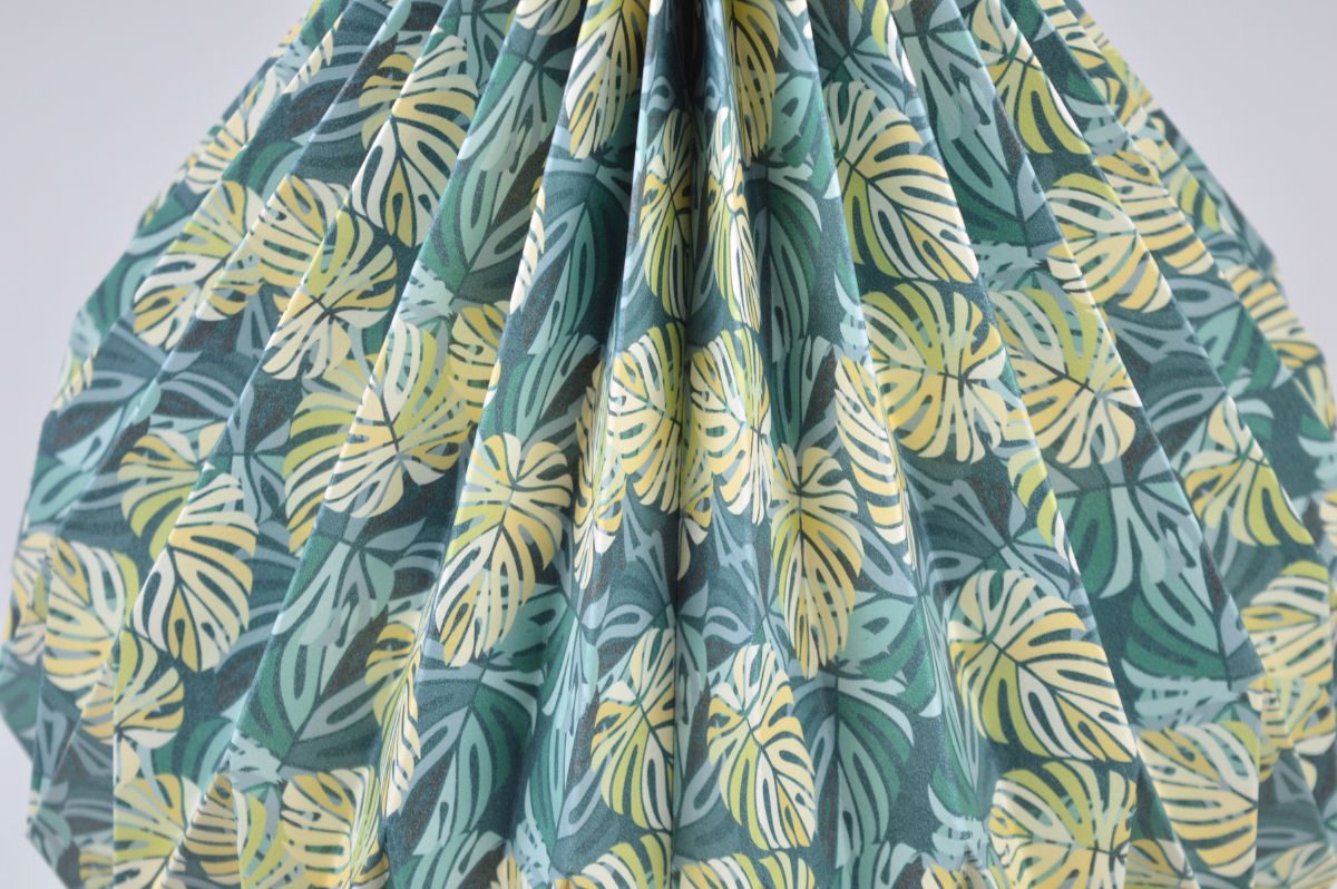 Lampenschirm - Paper Lamp "Philodendron" (Easy Installation) - Closeup