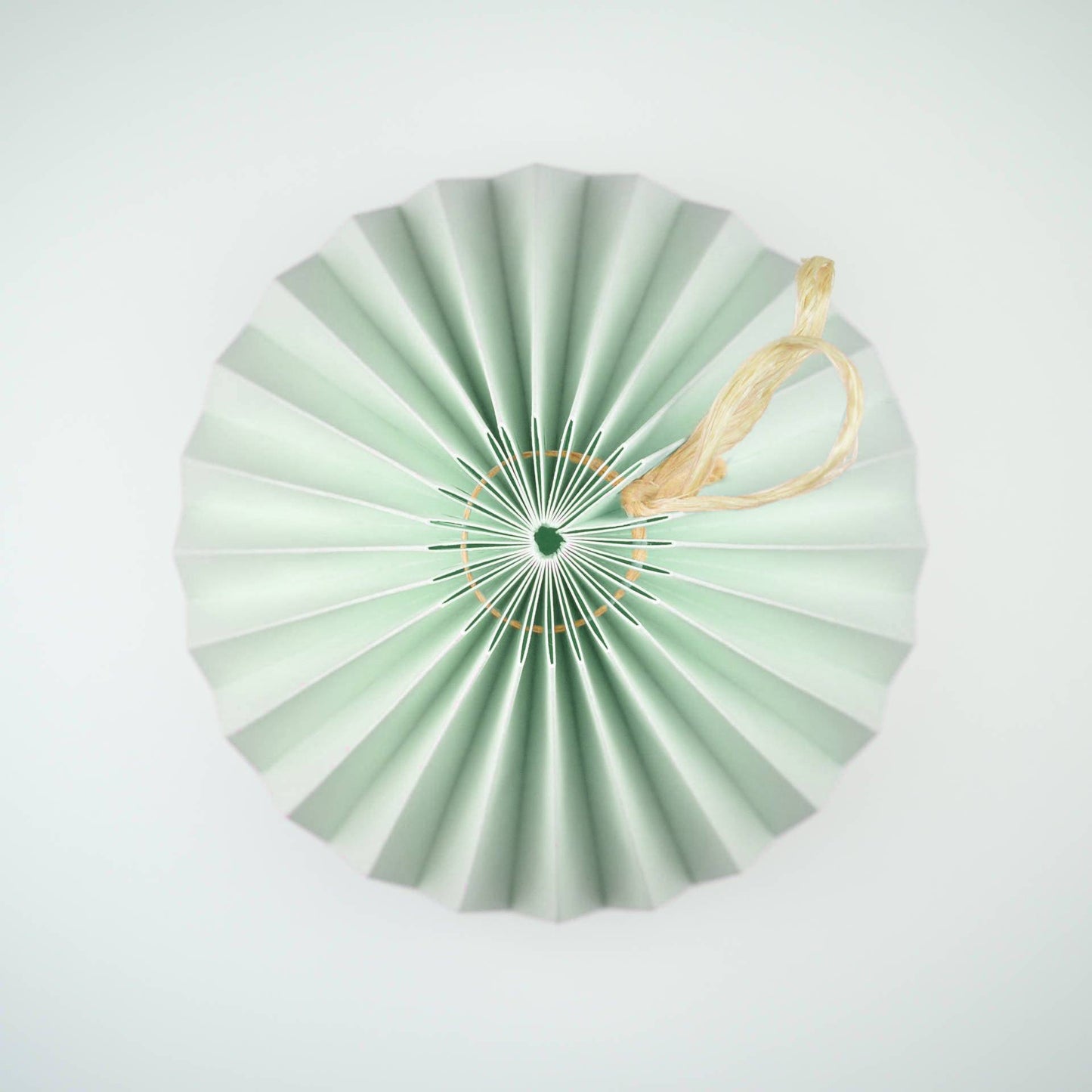 Lampenschirm - Paper Lamp “Pistachio” (Easy Installation) - Top