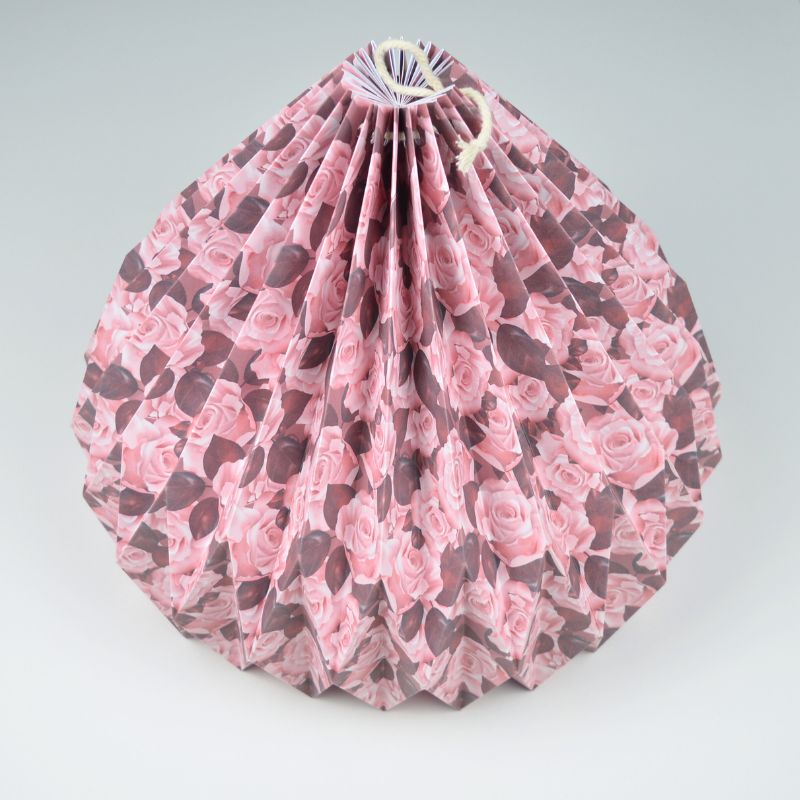 Lampenschirm - Paper Lamp "Rose" (Easy Installation) - Side