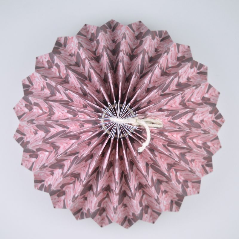 Lampenschirm - Paper Lamp "Rose" (Easy Installation) - Top