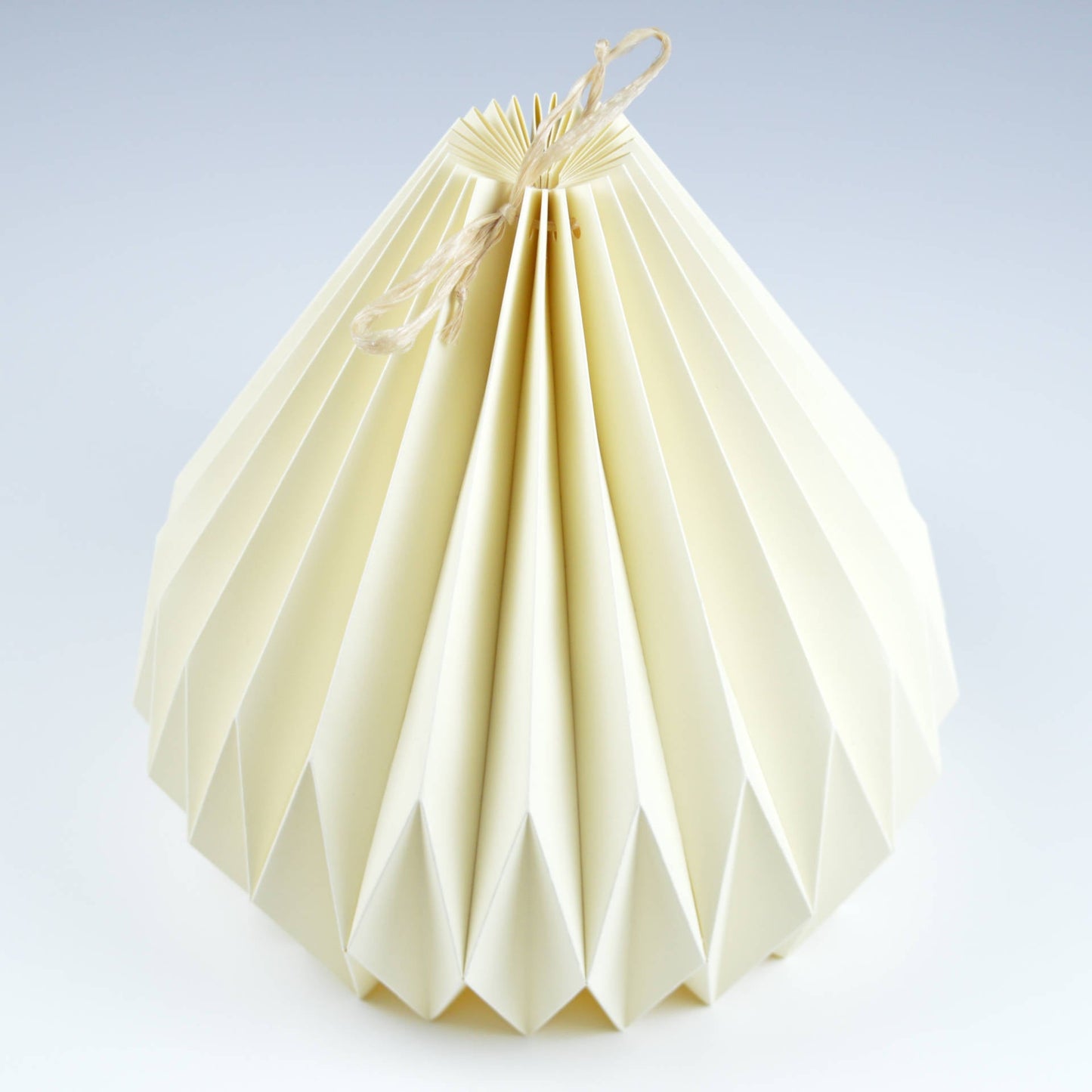 Lampenschirm - Paper Lamp "Cream" (Easy Installation) - Side