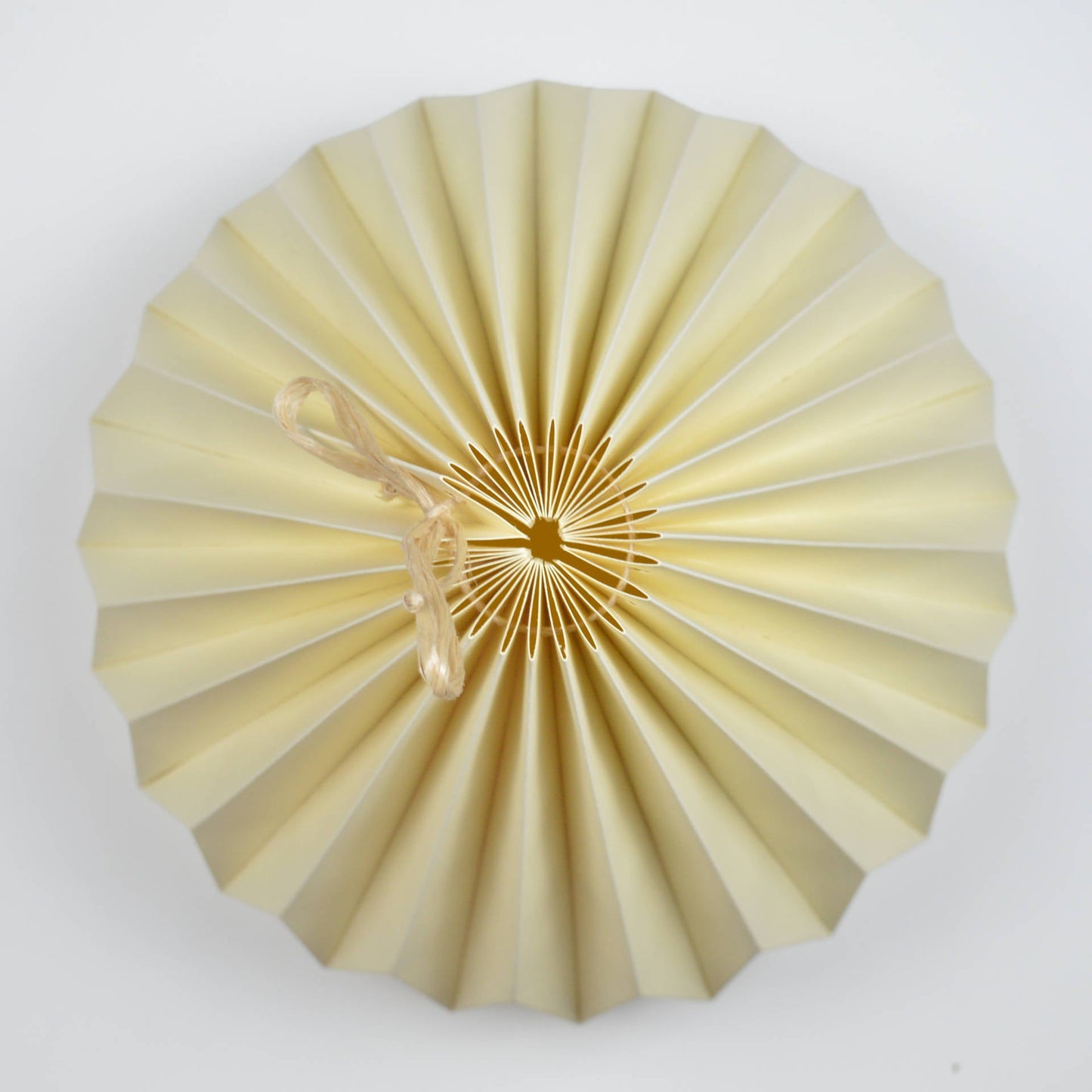 Lampenschirm - Paper Lamp "Cream" (Easy Installation) - Top