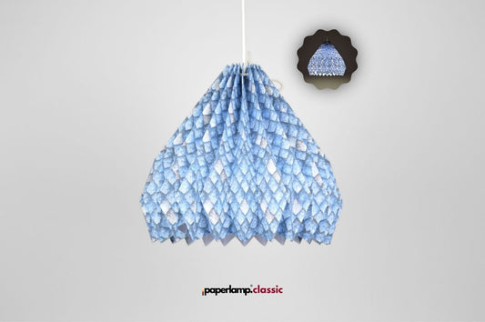 Lampenschirm - Paper Lamp “Dragon Scales”