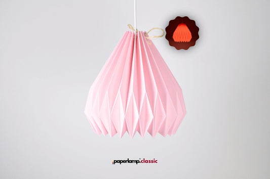 Lampenschirm - Paper Lamp "Candy Pink"