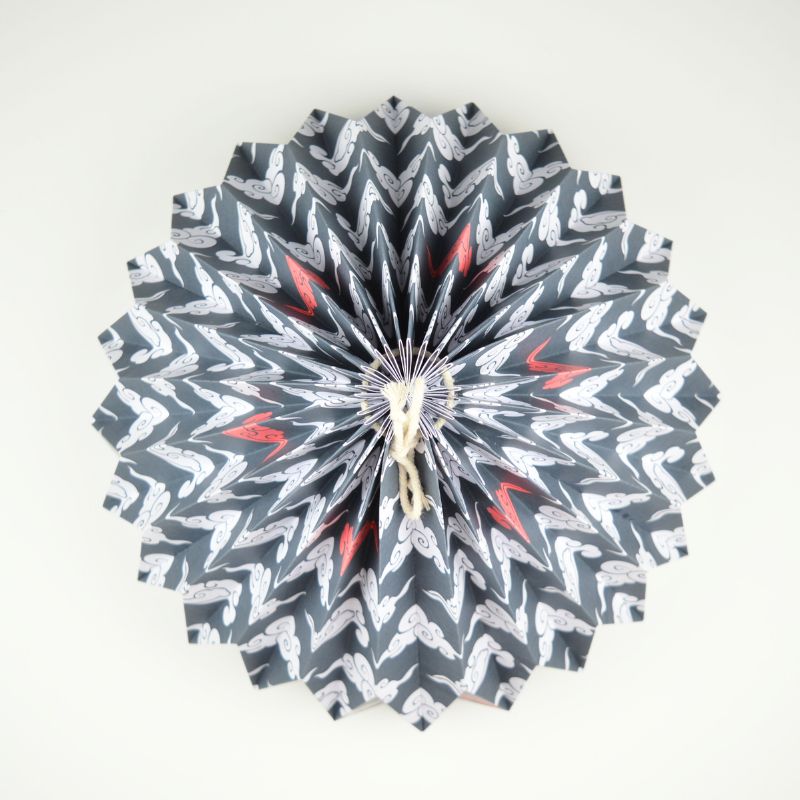 Lampenschirm - Paper Lamp "Wolken" - top