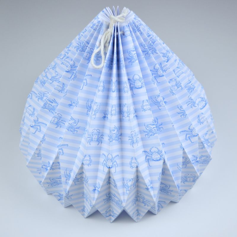Lampenschirm - Paper Lamp “Crab” (Easy Installation) - Side