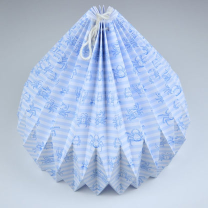 Lampenschirm - Paper Lamp “Crab” (Easy Installation) - Side